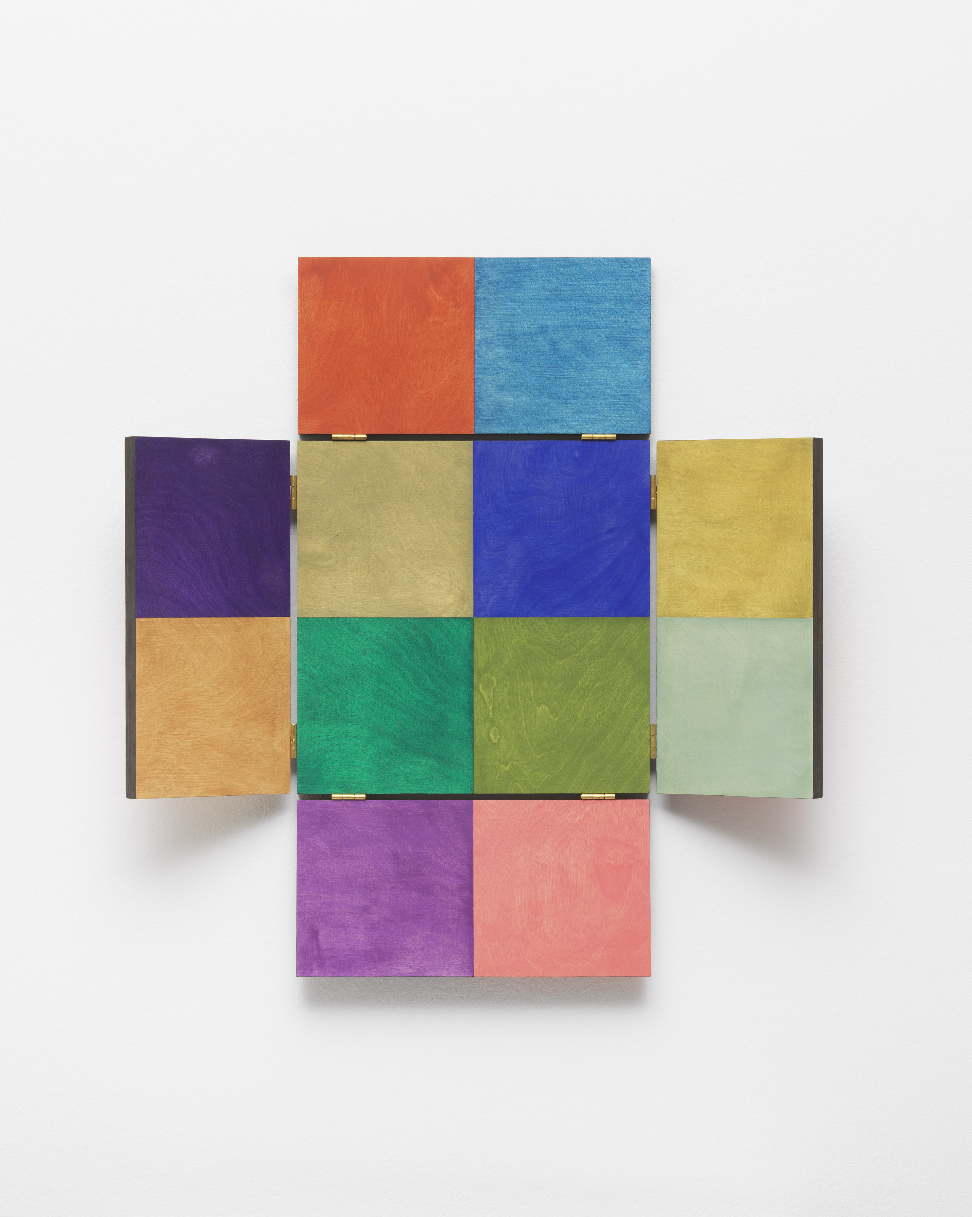 Maquette (Room with Painted Walls and Floor) II, 2024